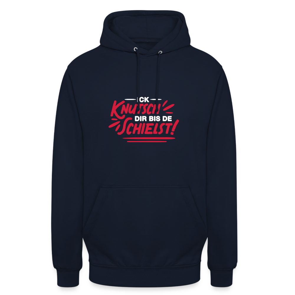 Ick knutsch dir! - Unisex Hoodie - Navy