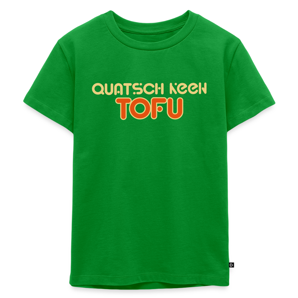 Quatsch keen Tofu! - Kinder Premium T-Shirt - Grün