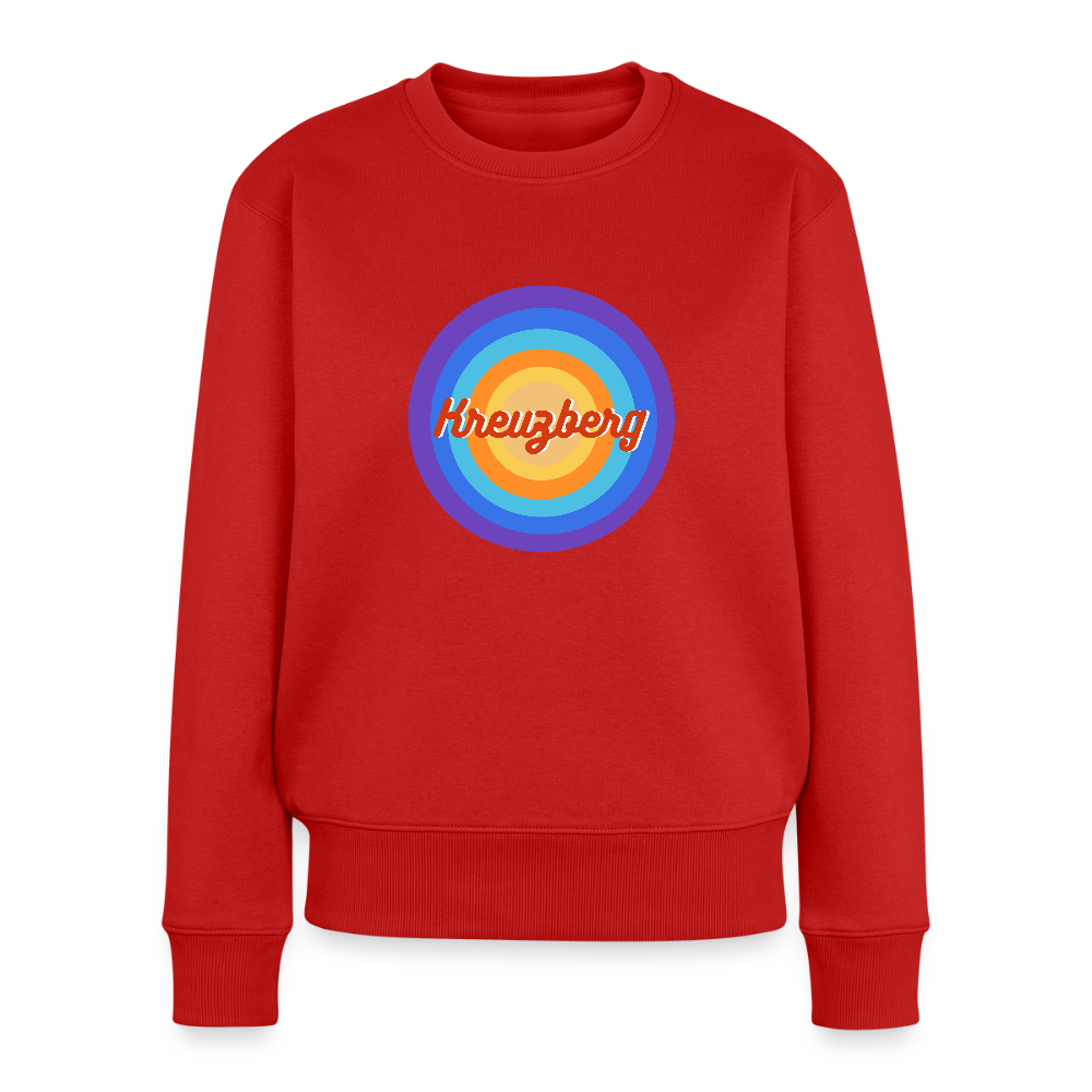 Kreuzberg Retro - Frauen Premium Pullover - Rot