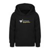 wär ick mal liejenjeblieben - Teenager Hoodie - Schwarz