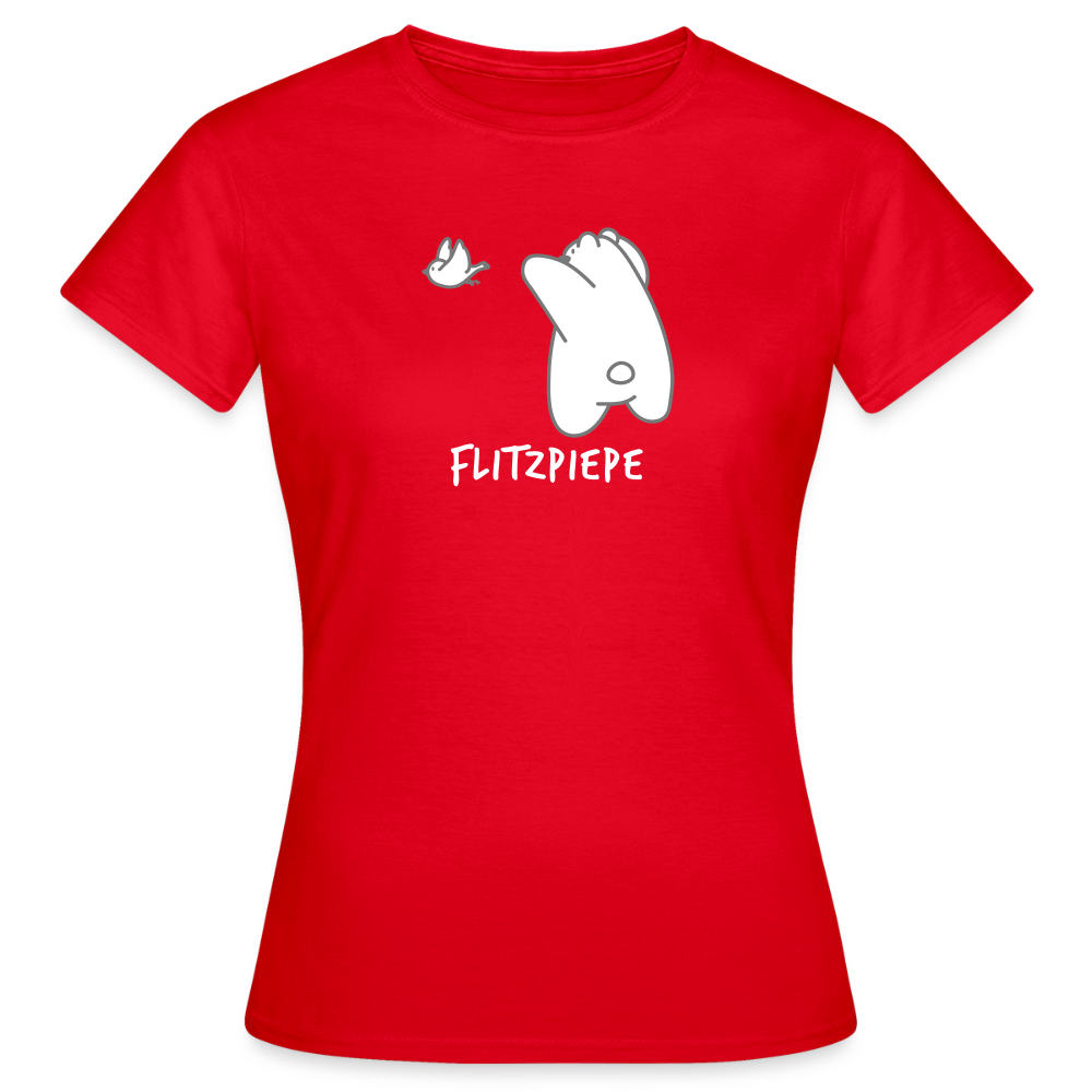 Flitzpiepe - Frauen Premium T-Shirt - Rot