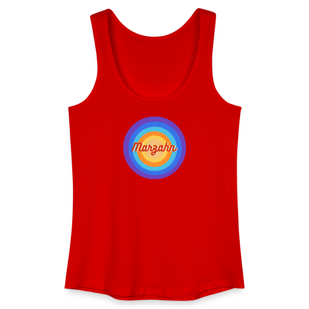 Marzahn Retro - Frauen Bio Tank Top - Rot