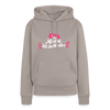 Mama, ick liebe dir! - Frauen Premium Hoodie - Taupe