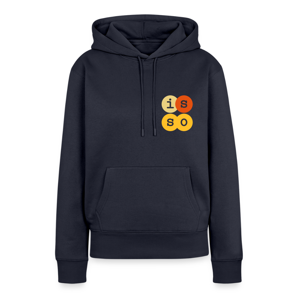 IsSo - Frauen Premium Hoodie - Navy