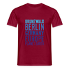 Grunewald Planet Earth - Männer Premium T-Shirt - Ziegelrot
