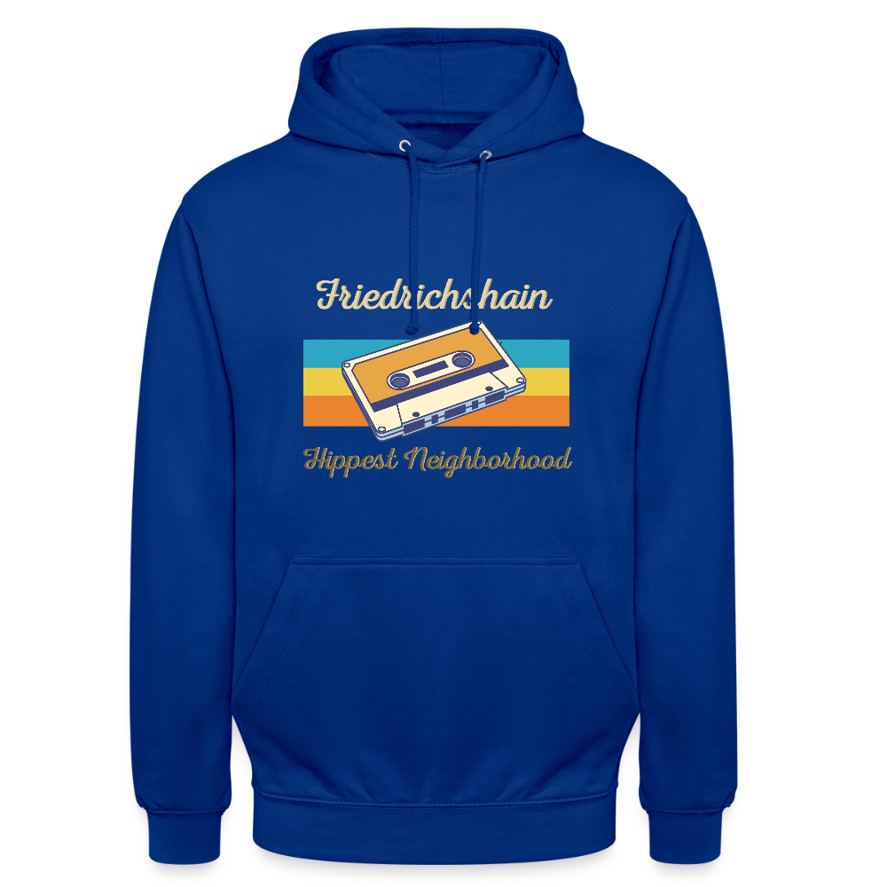 Friedrichshain Hippest Neighborhood - Unisex Hoodie - Royalblau