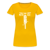Motor icke - Frauen Premium T-Shirt - Sonnengelb