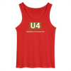 U4 - Männer Tank Top - Rot