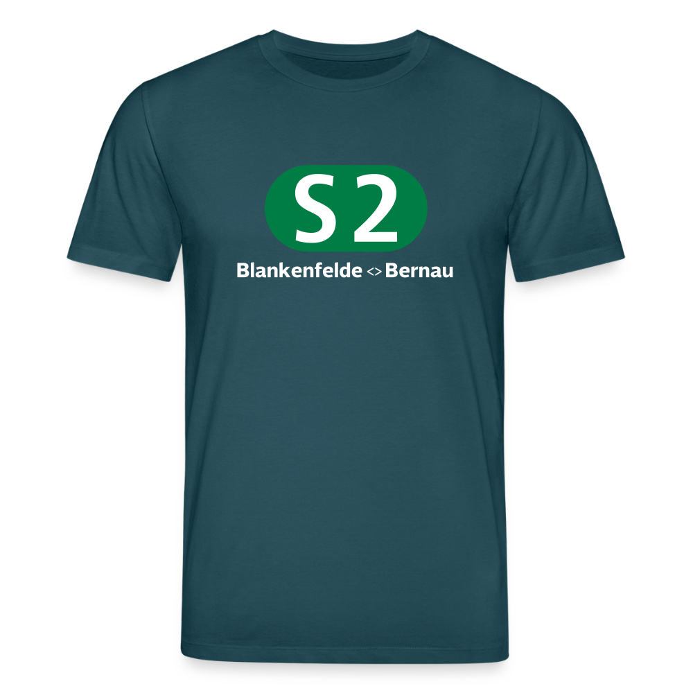 S2 - Unisex Bio T-Shirt - Dunkles Petrol
