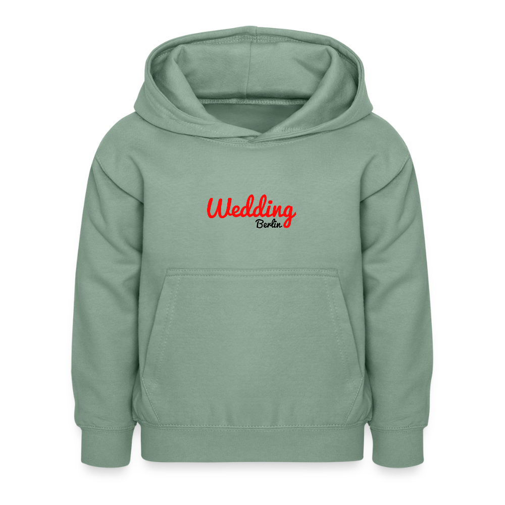 Wedding - Kinder Hoodie - Graugrün