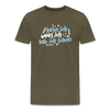 kenn ick wees ick hab ick schon - Männer Premium T-Shirt - Khaki