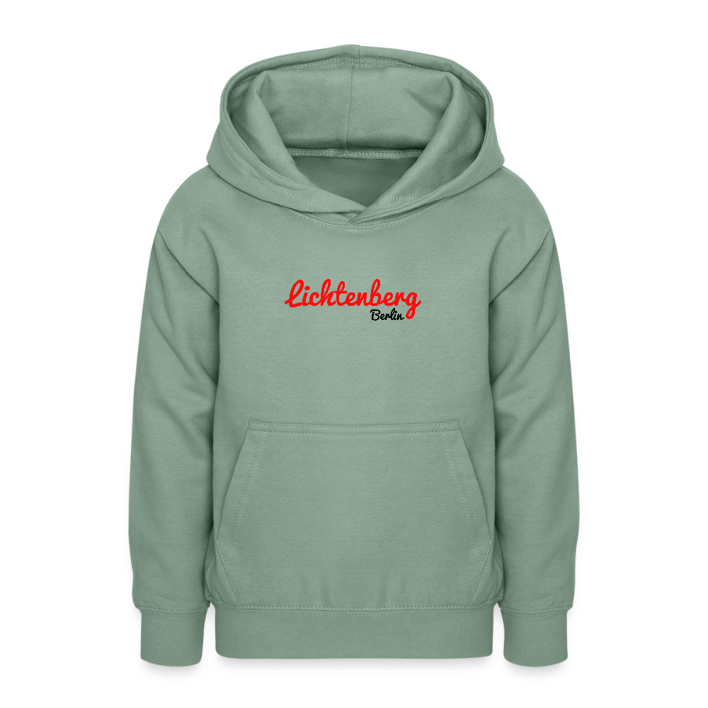 Lichtenberg Berlin - Teenager Hoodie - Graugrün