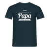Opa wees allet - Männer Premium T-Shirt - Navy