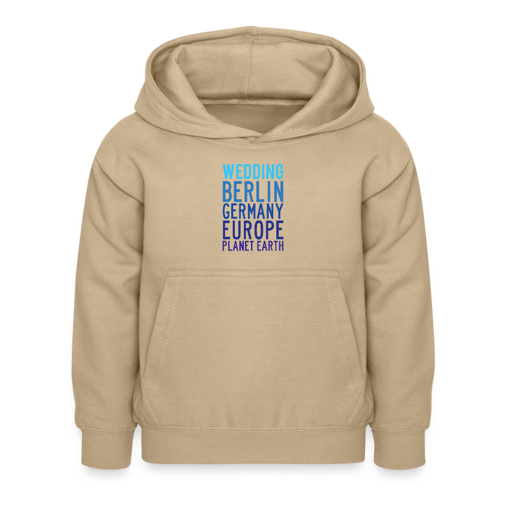 Wedding Planet Earth - Kinder Hoodie - Sand