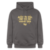 Juter Kumpel ist besser als warmet Bier - Hoodie - Dunkelgrau
