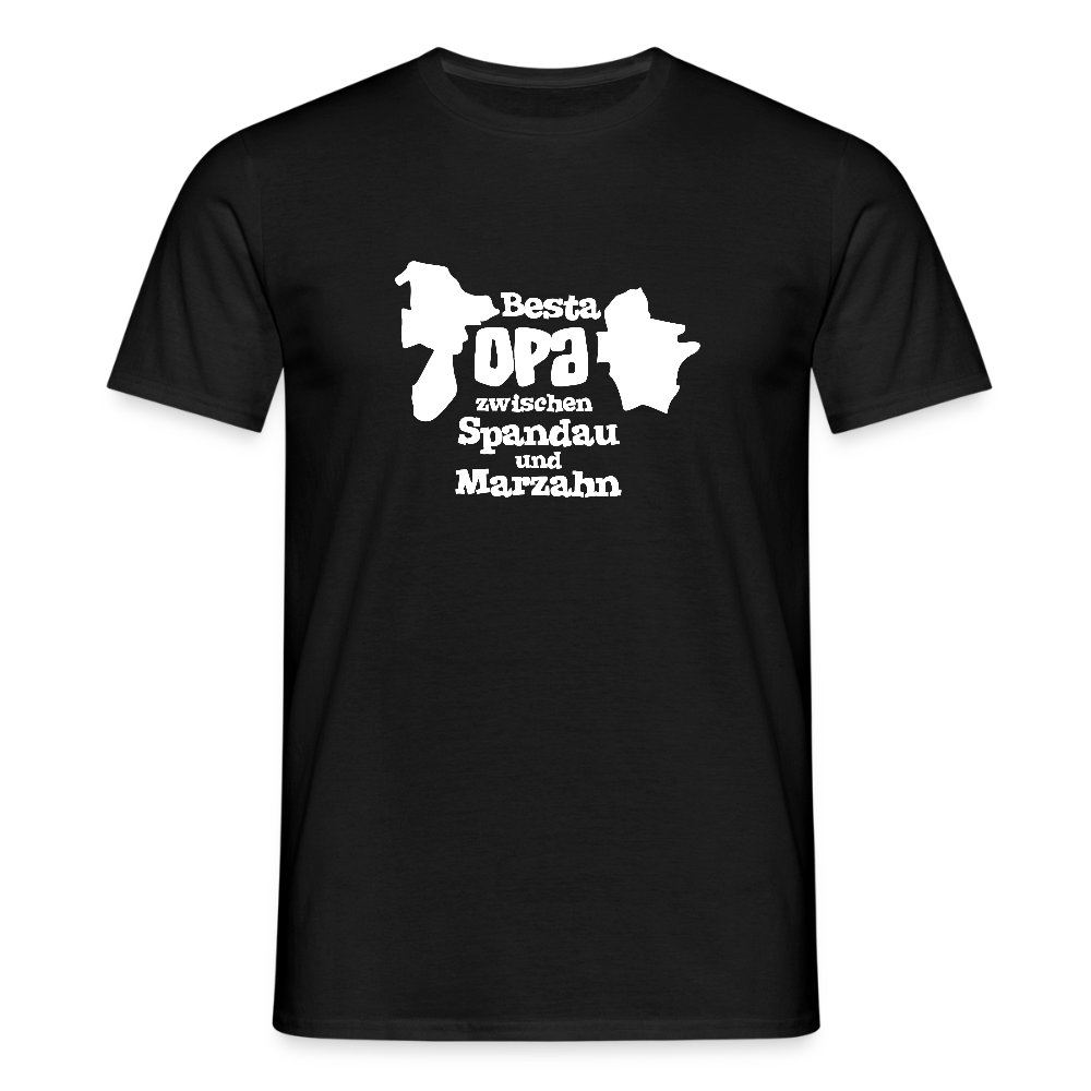 Besta Opa - Männer Premium T-Shirt - Schwarz
