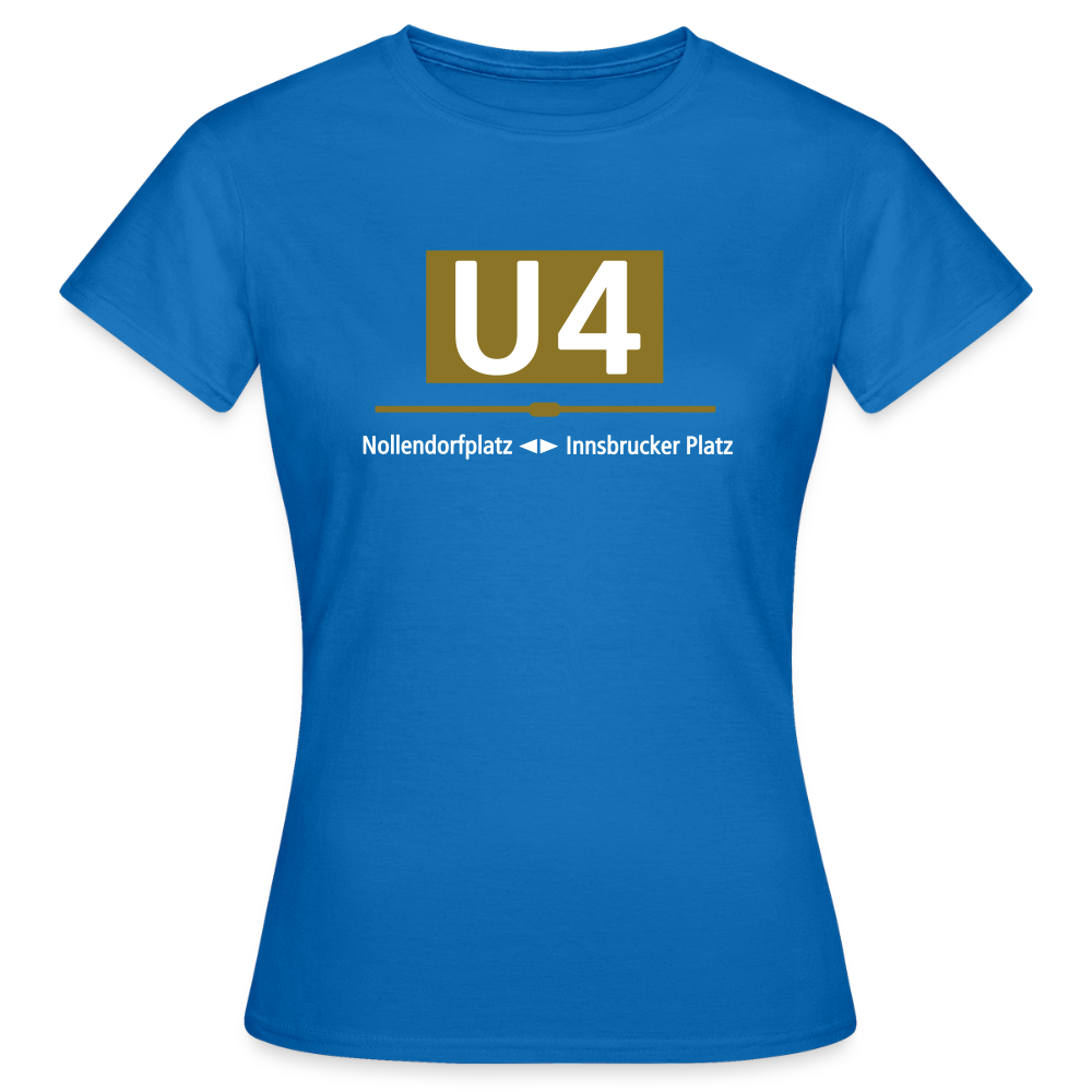 U4 - Frauen Premium T-Shirt - Royalblau