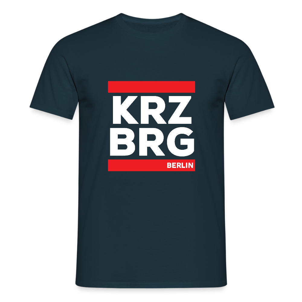 KRZBRG - Männer Premium T-Shirt - Navy