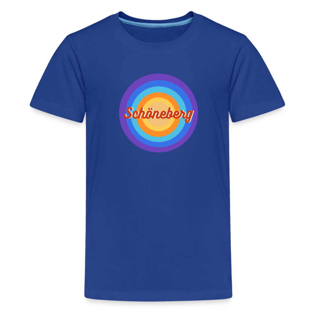 Schöneberg retro - Teenager Premium T-Shirt - Königsblau