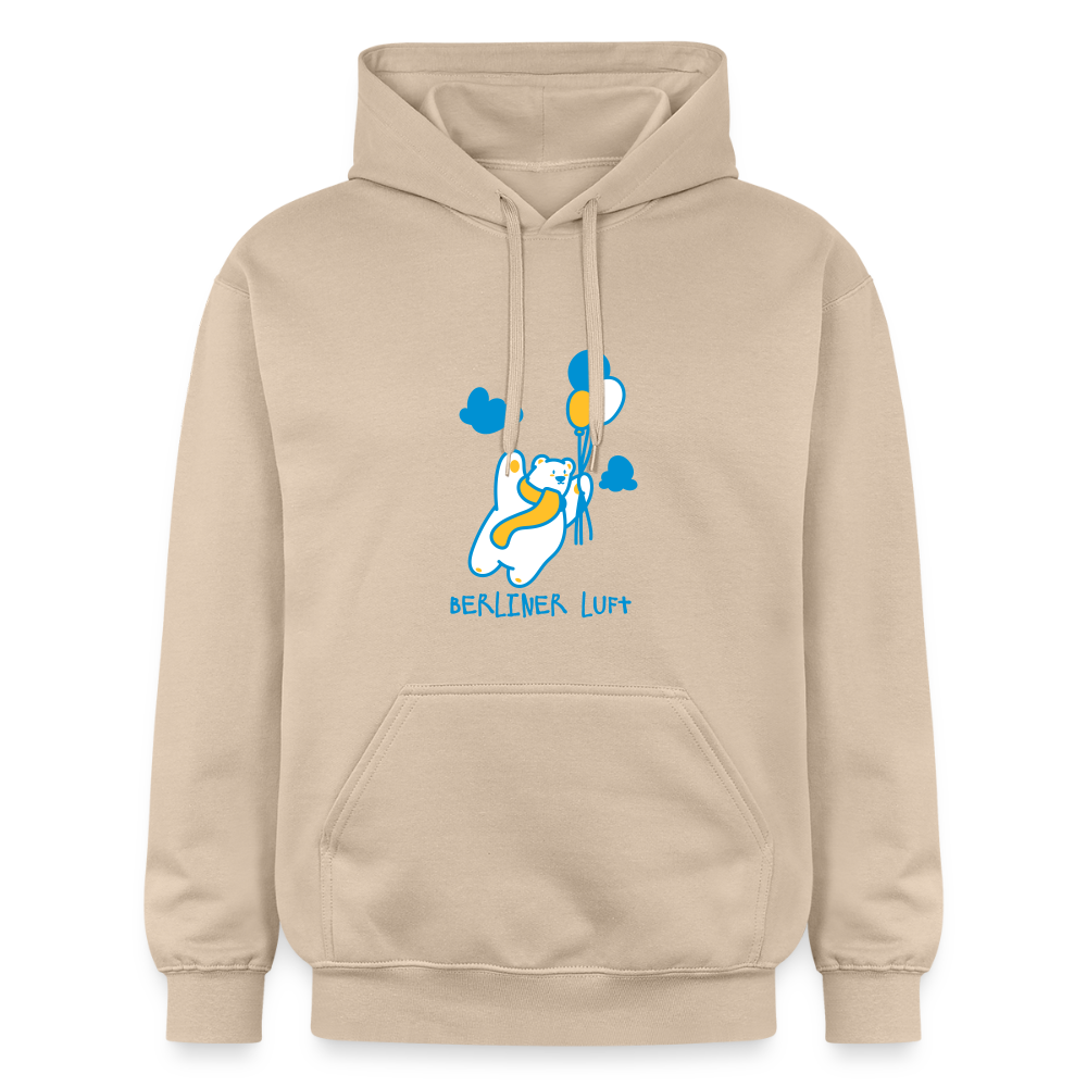 Der Bär fliegt - Hoodie - Sand
