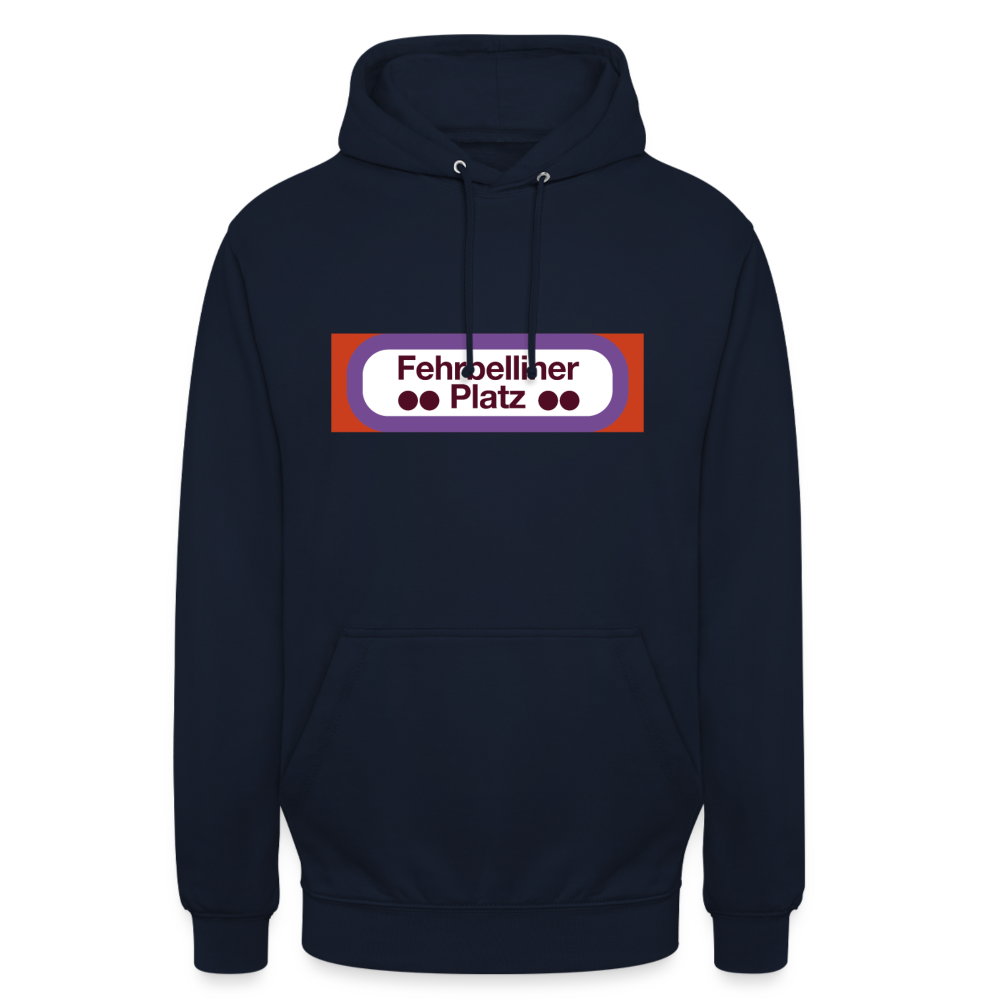 Fehrbelliner platz - Unisex Hoodie - Navy