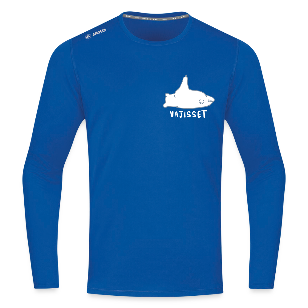 Vajisset - Männer Sport Langamshirt - Royalblau