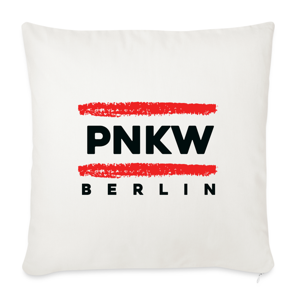 PNKW - Sofakissen mit Füllung (45 x 45 cm) - Naturweiß