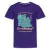 Chalkidiki oder Charlottenburg - Teenager Premium T-Shirt - Lila