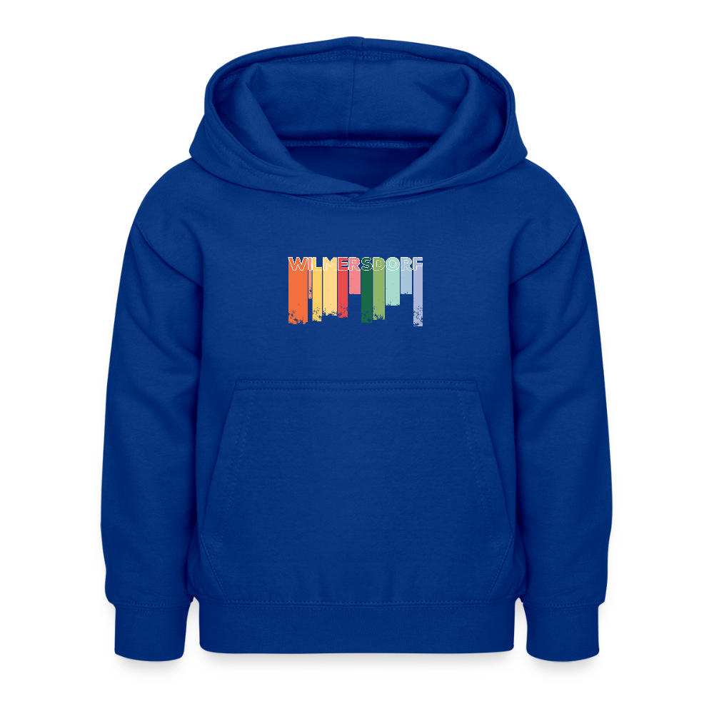 Wilmersdorf Regen - Kinder Hoodie - Royalblau