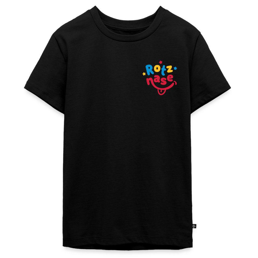 Rotznase - Teenager Premium T-Shirt - Schwarz