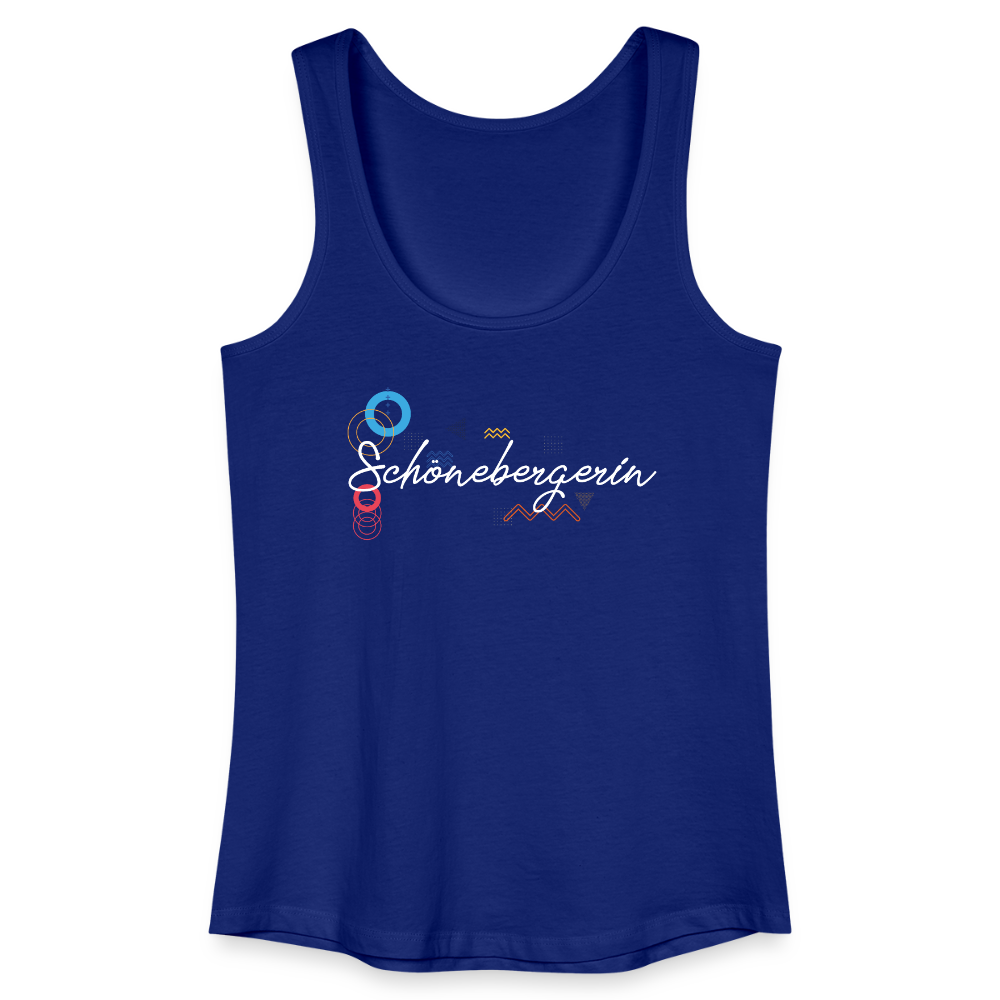 Schönebergerin - Federleichtes Bio Tank Top - Königsblau