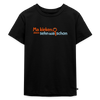 Ma kieken, dann sehn wa schon - Kinder Premium T-Shirt - Schwarz