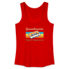 Gesundbrunnen Hippest Neighborhood - Frauen Bio Tank Top - Rot