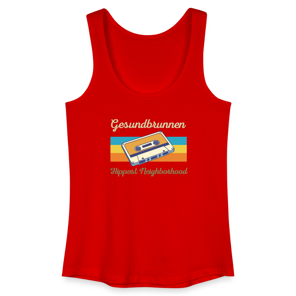 Gesundbrunnen Hippest Neighborhood - Frauen Bio Tank Top - Rot