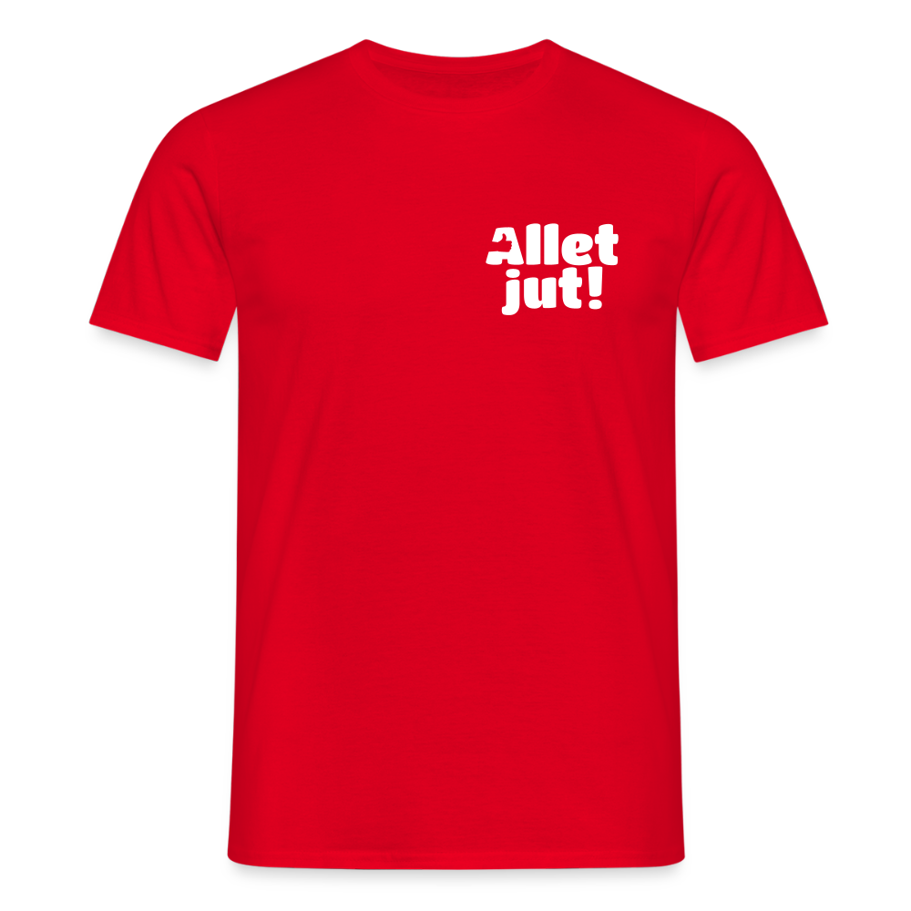 Allet Jut - Männer Premium T-Shirt - Rot