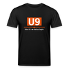 U9 - Unisex Bio T-Shirt - Schwarz