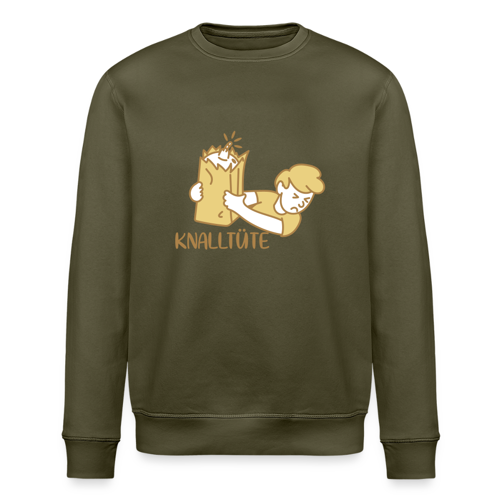 Knalltüte - Unisex Bio Sweatshirt - Khaki