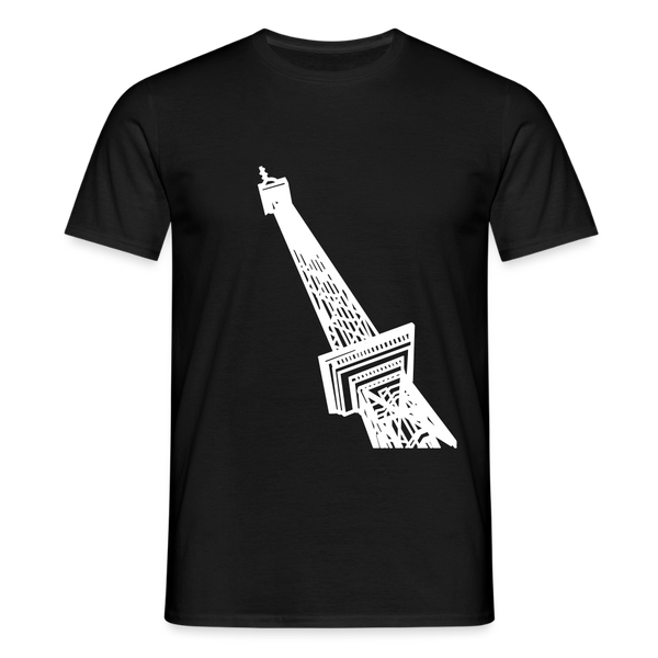 Der Funkturm - Männer Premium T-Shirt - Schwarz