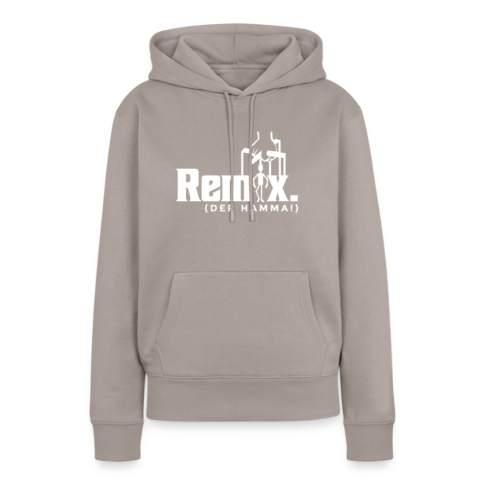 Remix. - Frauen Premium Hoodie - Taupe