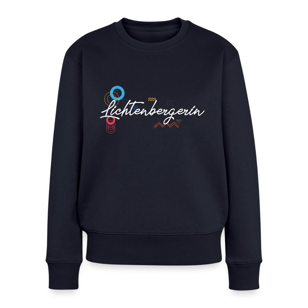 Lichtenbergerin - Frauen Premium Pullover - Navy