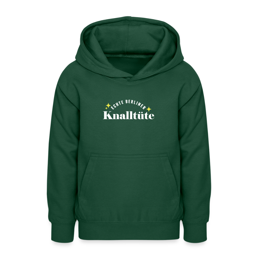 Echte Berliner Knalltüte - Teenager Hoodie - Flaschengrün