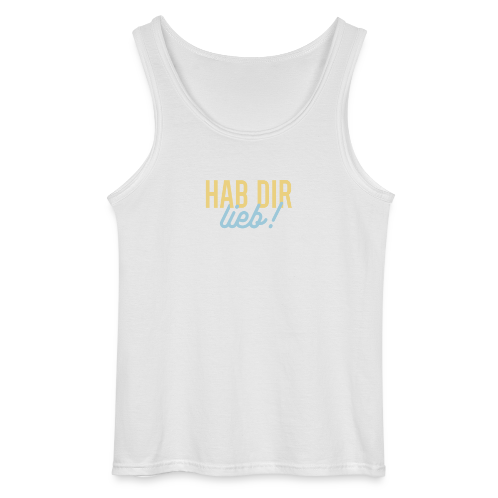 Hab Dir Lieb! - Männer Tank Top - Weiß