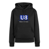 U8 - Frauen Premium Hoodie - Schwarz