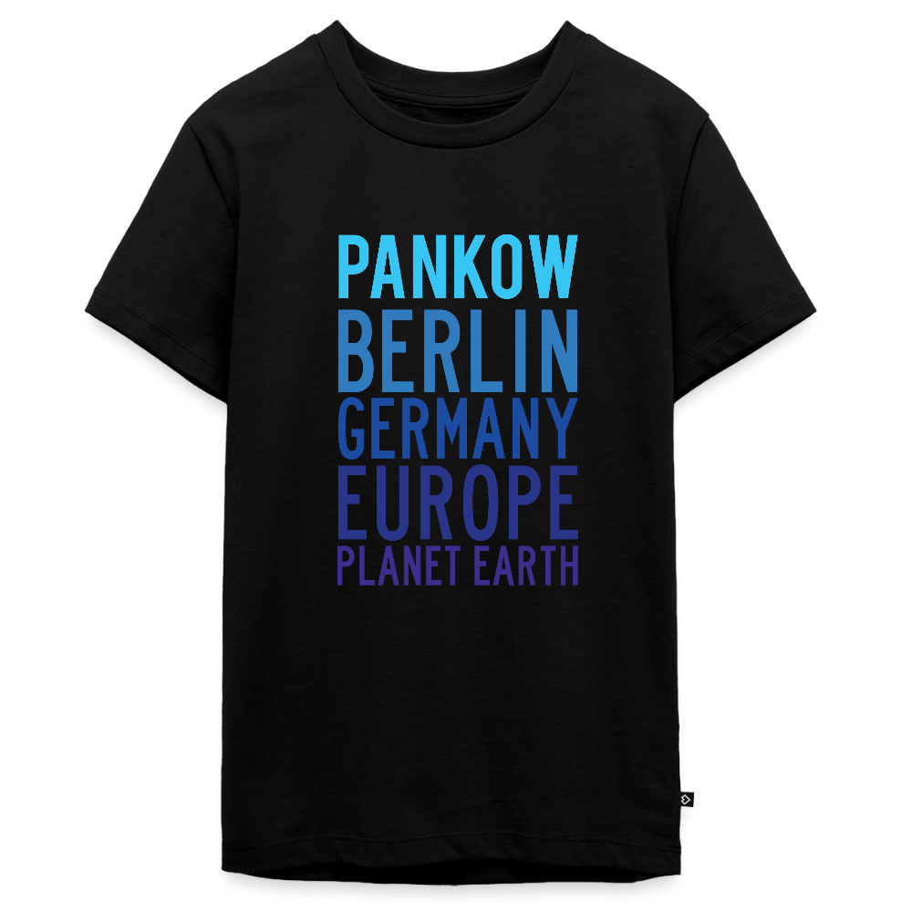Pankow Planet Earth - Teenager Premium T-Shirt - Schwarz