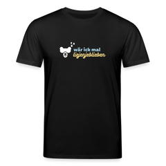 wär ick mal liejenjeblieben - Unisex Bio T-Shirt