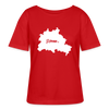 Heimat Berlin - Relaxed Rundhals Frauen Bio-T-Shirt - Rot