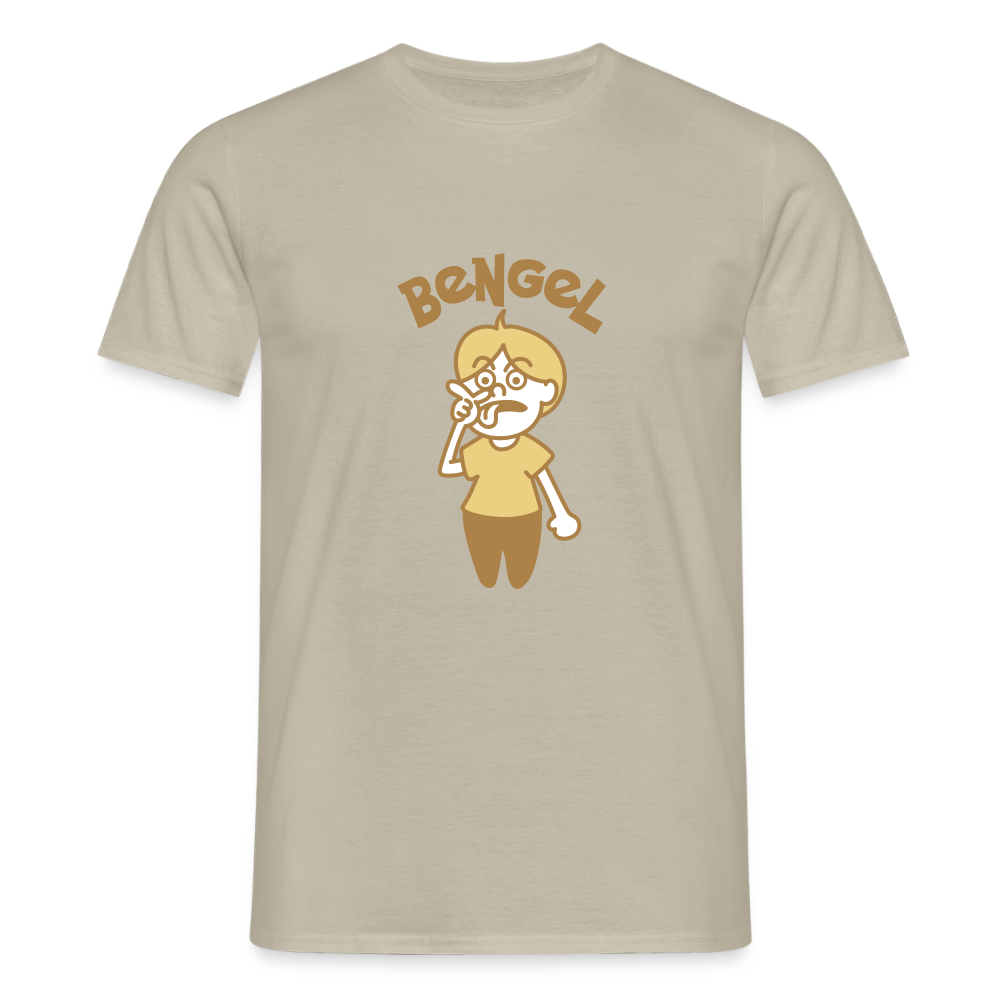 Bengel - Männer Premium T-Shirt - Sandbeige