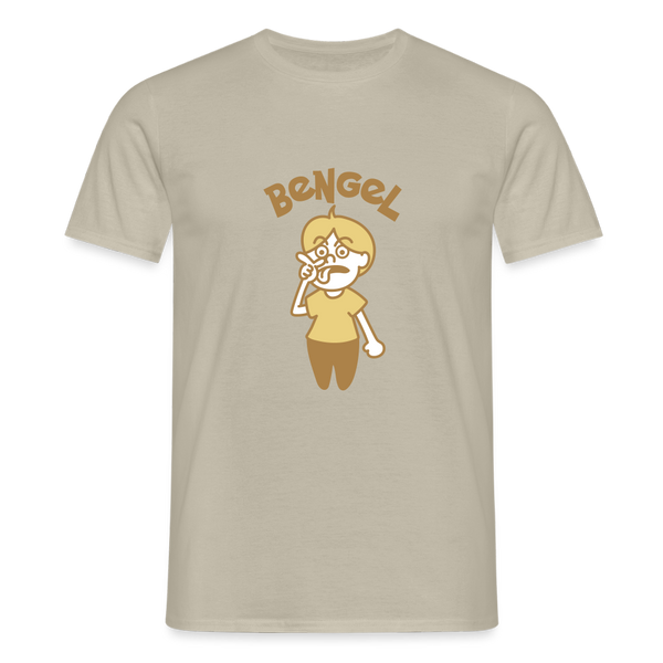 Bengel - Männer Premium T-Shirt - Sandbeige