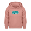 030 statt 0815 - Kinder Hoodie - Altrosa