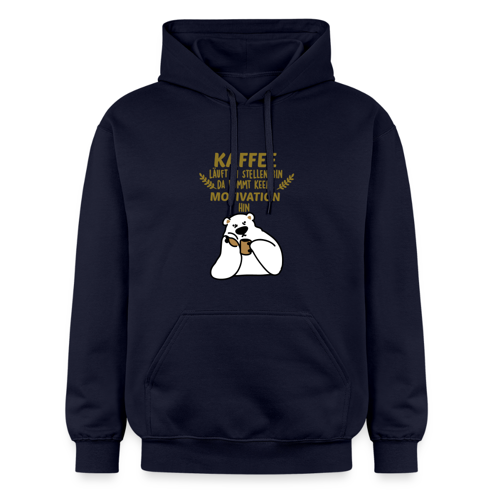Kaffee motiviert - Hoodie - Navy